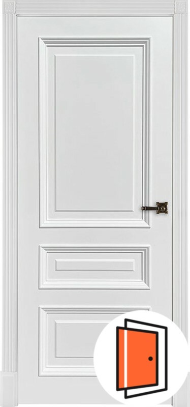 Дверь межкомнатная Кардинал эмаль белая