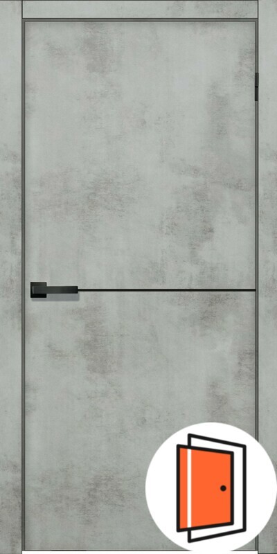 Техно-1, цвет бетон светлый