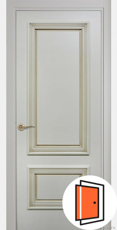 Дверь межкомнатная Франческа 3D-2 эмаль все цвета глухая